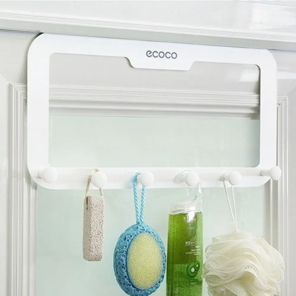 

Creative Six-link Design Door Hooks Punch Free Simple Style Door Behind Hook Home Decoration Row Hook Over Door Hanger Bathroom