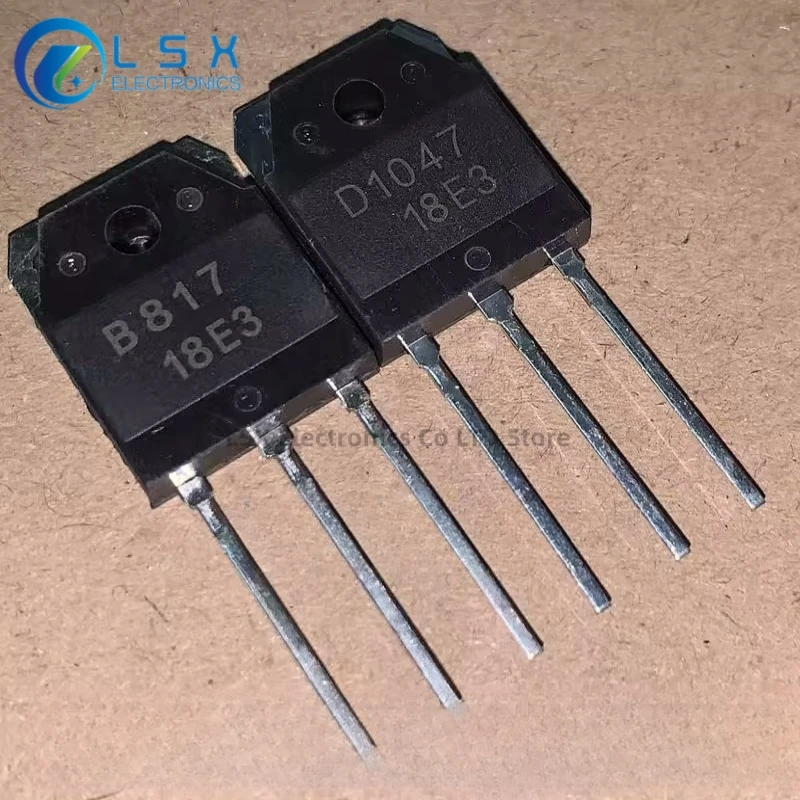 5pairs/10PCS B817 D1047 Triode Audio Amplifier 2SB817 2SD1047 Paired Tube Brand New and Original