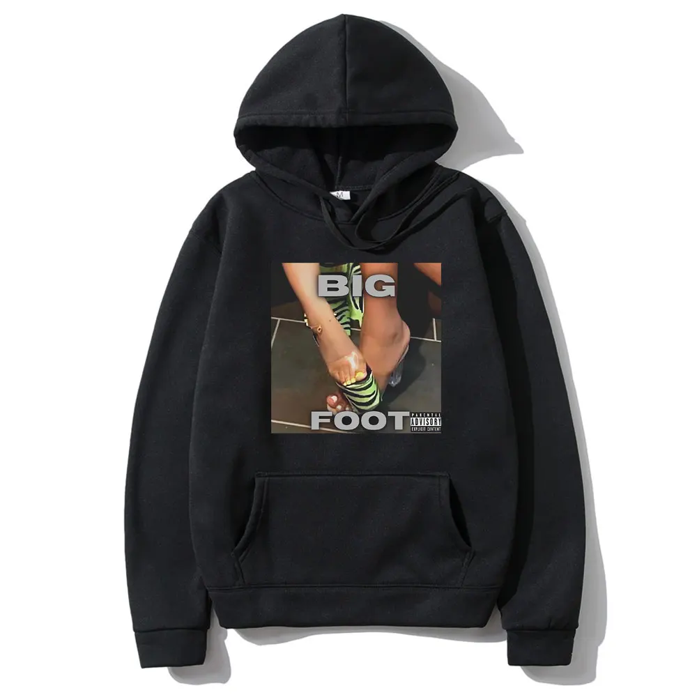 

Nicki Minaj Big Foot Album Hoodie Men's Fashion Hip Hop Style Sweatshirt Male Casual Oversized Hoodies Unisex Vintage Pullover