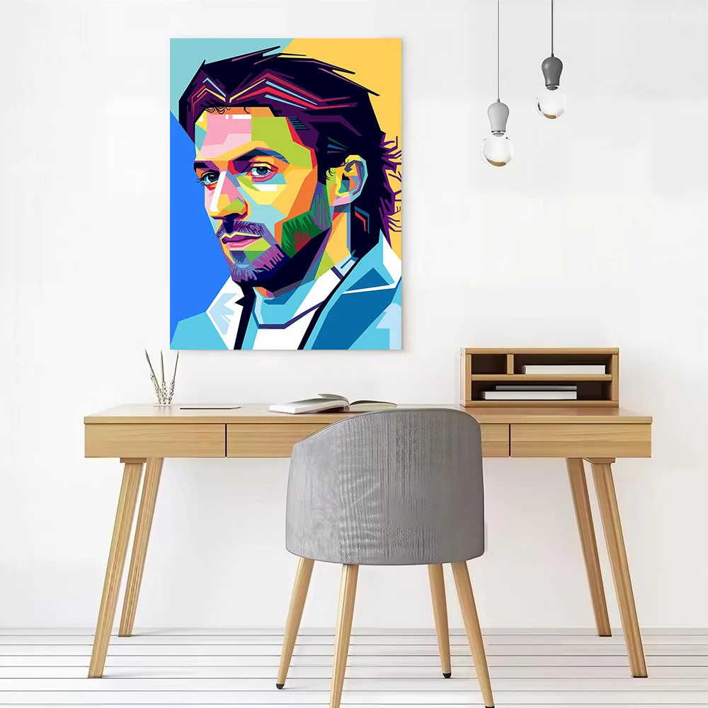 Del Piero Printed Canvas Poster Custom Pictures Wall Art Canvas Painting for Room Decorating Interior Decoration Wand Deko Home