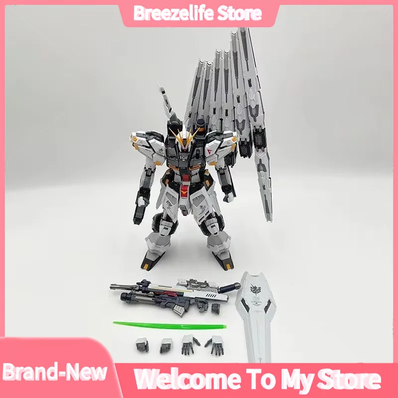 【IN STOCK】 V-TIGER 1/100 VT02 NU Soldier Assembly Model Toys RX-93-v2 YUJIAOLAND V Mecha GK Pre-coating Alloy Skeleton Model Toy