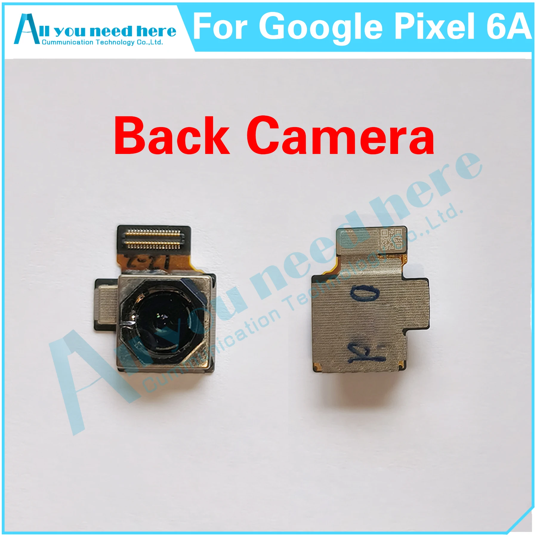 For Google Pixel 6A GX7AS GB62Z G1AZG Pixel6A Camera Modules Big Back Camera Rear Camera Front Camera Small Camera