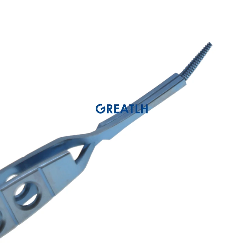 Nucleus Forceps Titanium Alloy Reaction Clip Forceps Ophthalmic Surgery Instrument