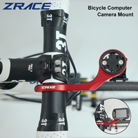 ZRACE Mtb Bicycle Gps Stand Road Bike Computer Camera Holder Aluminum Alloy Mount Cycling for Garmin IGPSPORT Bryton Wahoo Gopro