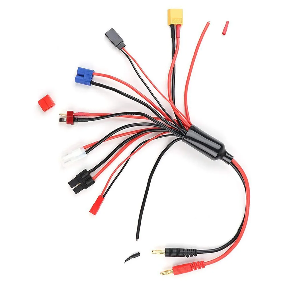 Multifunctional Charging Cable 4.0mm Banana 30cm Charging Adapter Plastic For XT60 Head For Charging Aircraft Model Batteries