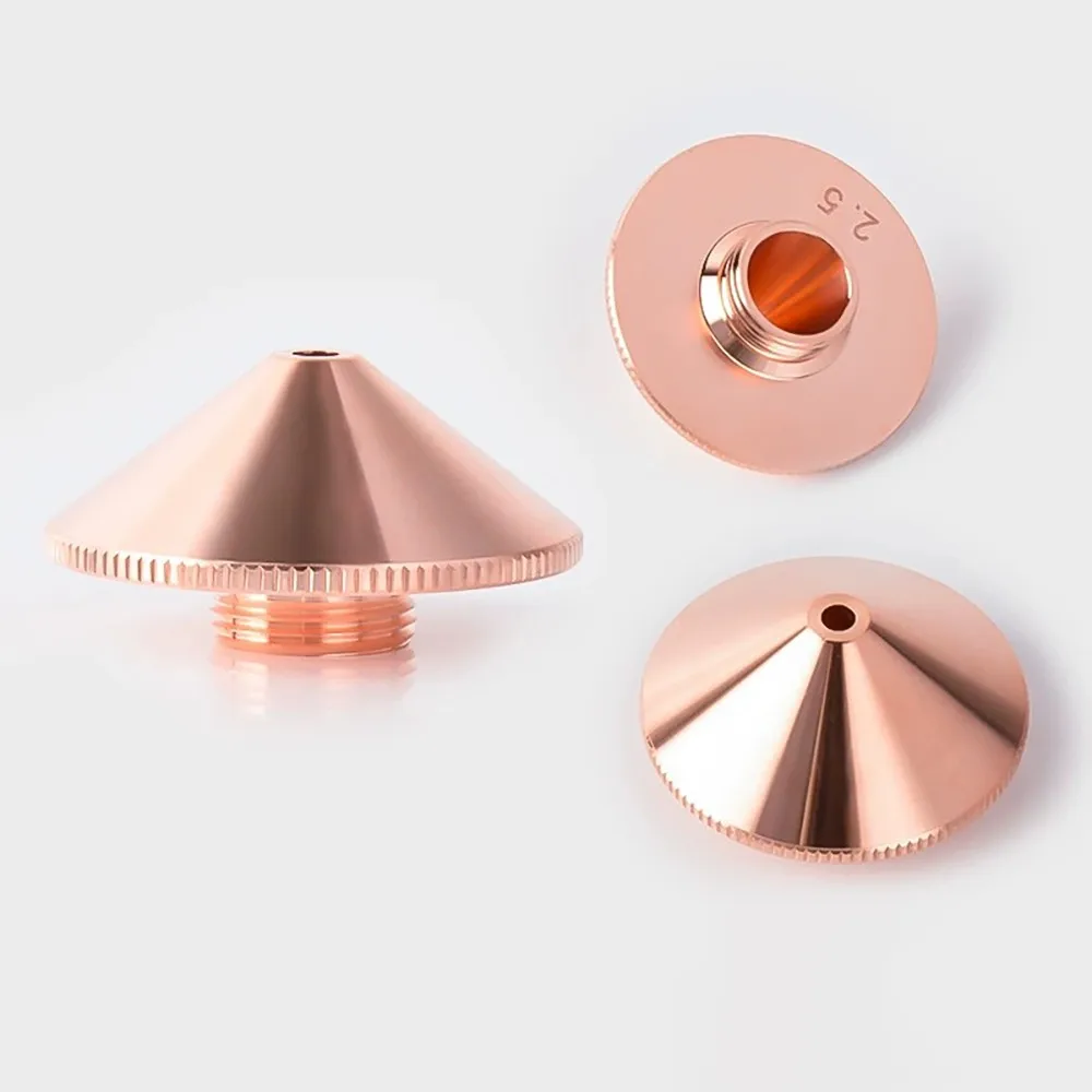 BRH Raytools Nozzle Single/Double Layer Dia.28mm Caliber 0.8-5.0mm For Empower Fiber Laser Head Bodor Glorystar Laser Machine