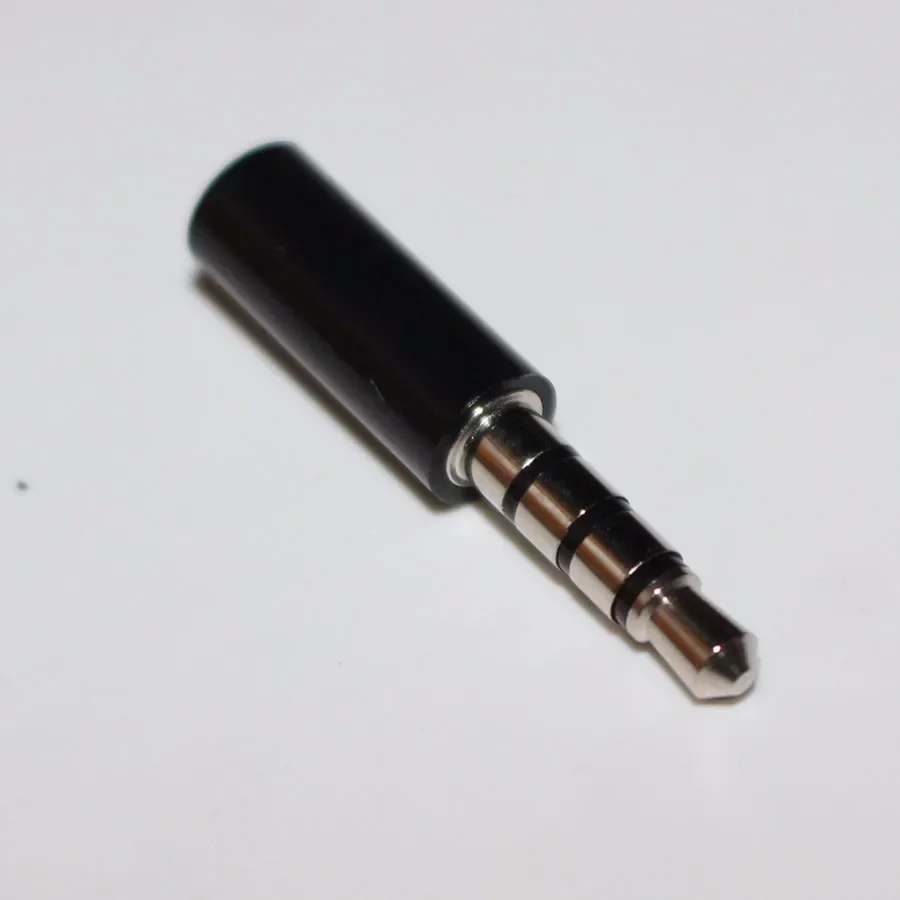 Enchufe de Audio 3.5mm Mono Estéreo 2 3 4 5 polos Adaptador de Conector Jack para Teléfonos Móviles MP3 MP4 MP5 Ipad etc 2
