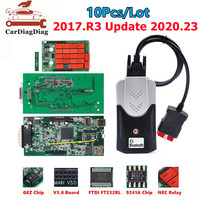 Car Truck Diagnostic Tool Multidag Pro V3.0 Dual Double Real 9241A Chip V3.0 USB BT Version New 2017.R3 OBD2 Scanner 10Pcs/Lot