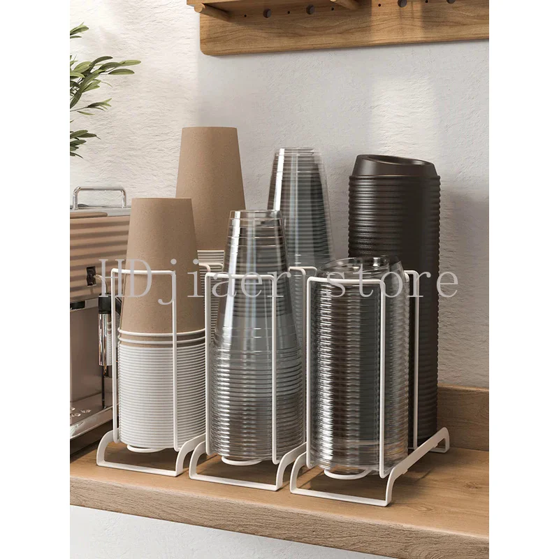 

Super - convenient Disposable Dispenser, Paper Holder & Water Cup Storage Rack!