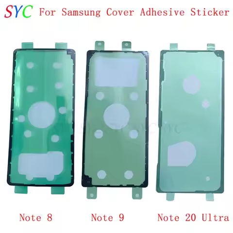 2Pcs/Lot Rear Back Cover Adhesive Sticker Glue For Samsung Note 8 9 10 20 S8 S9 S10 S20 S21 Adhesive Sticker Repair Parts