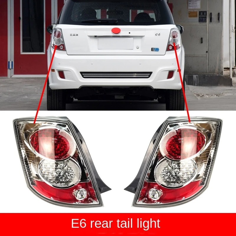 

For BYD E6 2009-2017 Car Accessories Taillight Assembly Reversing Light Brake Light Rear Headlight Rear Combination Lampshade