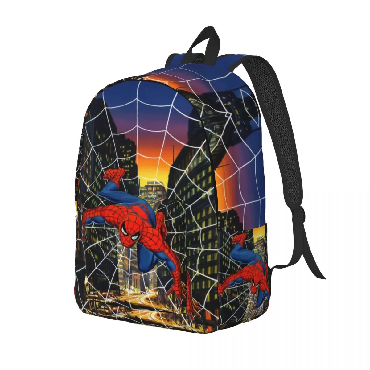 Marvel SpiderMan For Girls Boys Large Capacity Student Backpack Lightweight waterproof Backpack 15.7in 17.7in