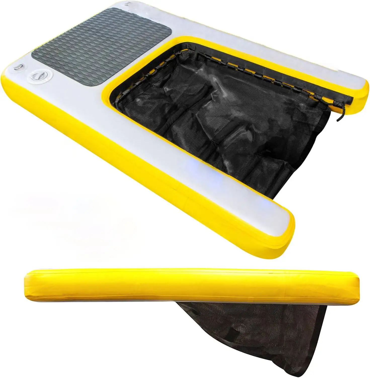 

Inflatable Pup Plank Dog Float Floating Ramp Ladder for Pools Boats Docks