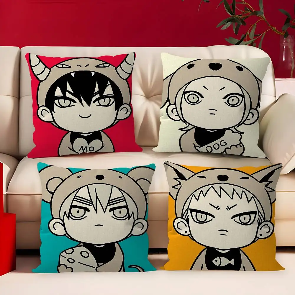 Korean Anime 19 Days Personalized Pillow Dust Cover Bedroom Kids Party Decoration Pillowcase Birthday Children Gift