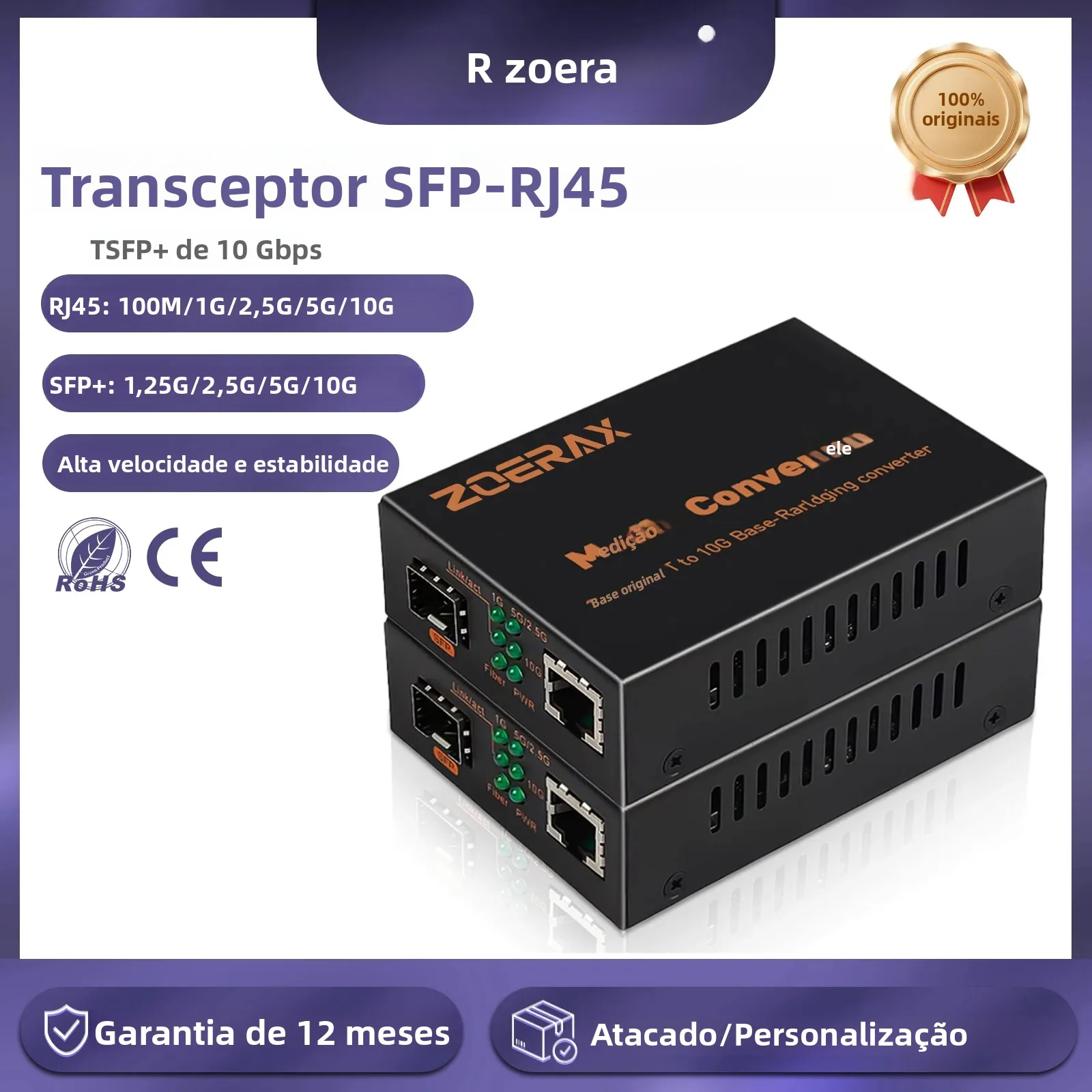 zoerax-10gbps-sfp-fiber-to-rj45-media-converter-rj45-to-sfp-125g-25g-5g-10g-ethernet-converter-transceiver
