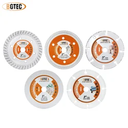 BGTEC 75mm Cutting Disc Set Mini Angle Grinder Wood Steel Concrete Granite Glass Tile Hand Tool 3 Inch Saw Blade Cutter Ceramic