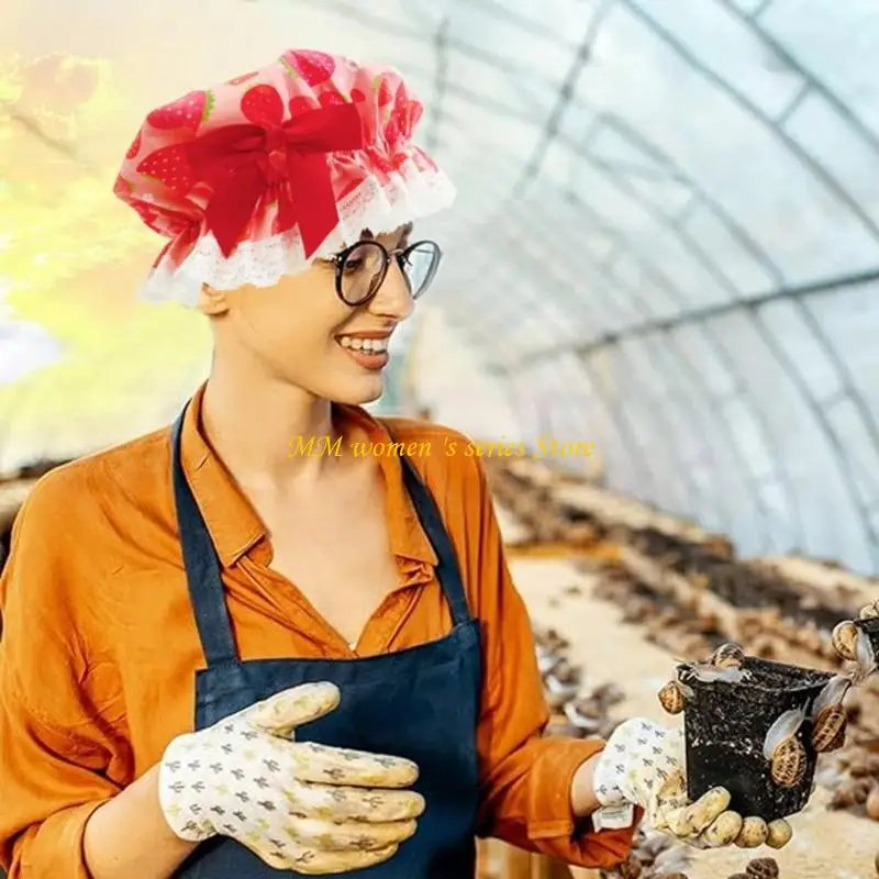 Q39C Copricapo per testina stampa elasticizzato a bacca Cappello comodo e senza cuciture Copricapo leggero in poliestere