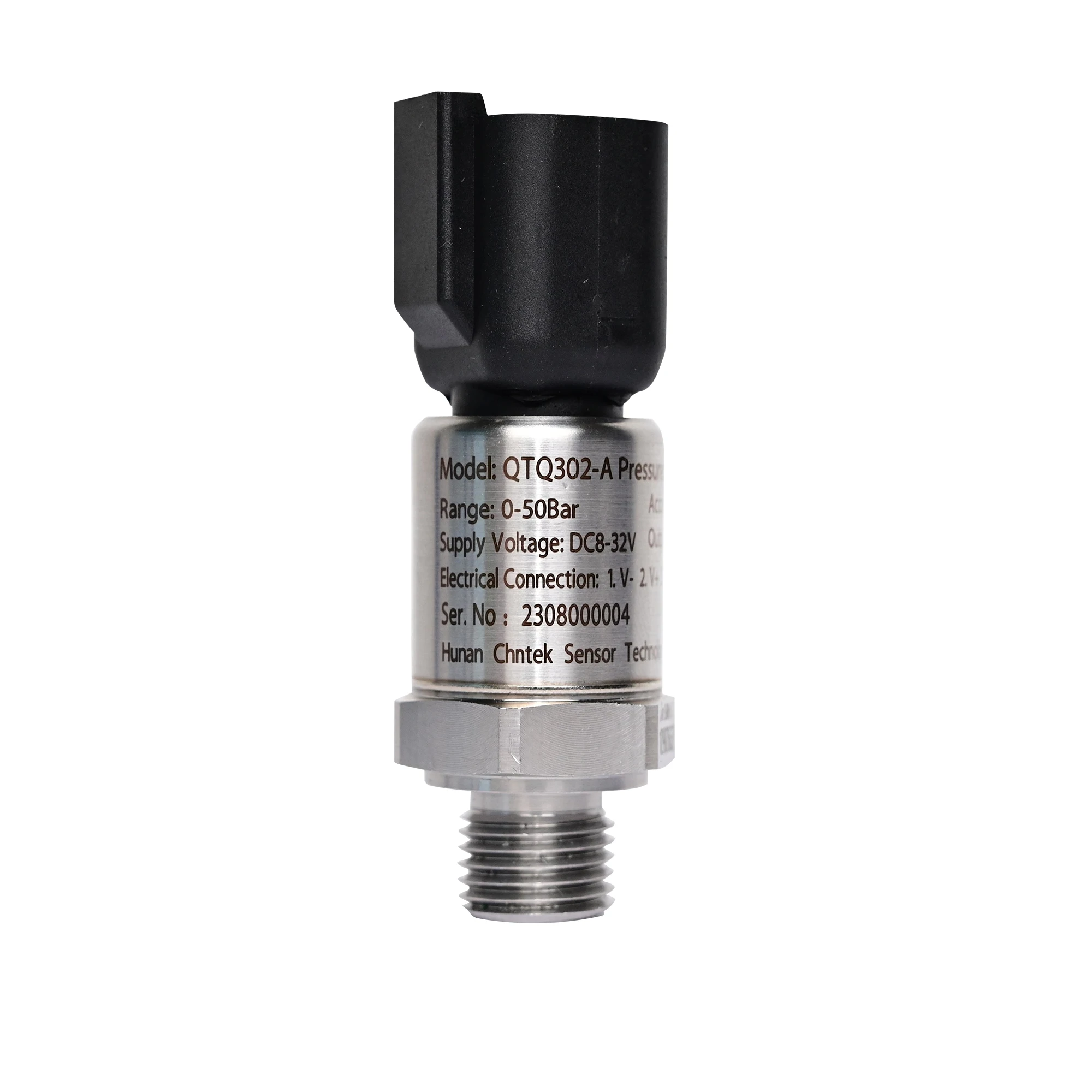China High Quality Pressure Transmitter 100bar 0.5-4.5V 0-10V G1/4 Pressure Transmitter 4~20mA Water Pressure Gauge