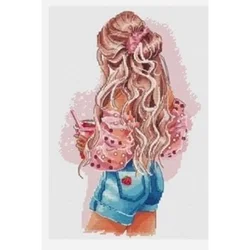 7810 Cross Stitch Sets Cross Stitch Paintings 14ct 18ct Stich Cross Stitch Kit Embroidery Needle Arts & Craft Complete Kit Hobby