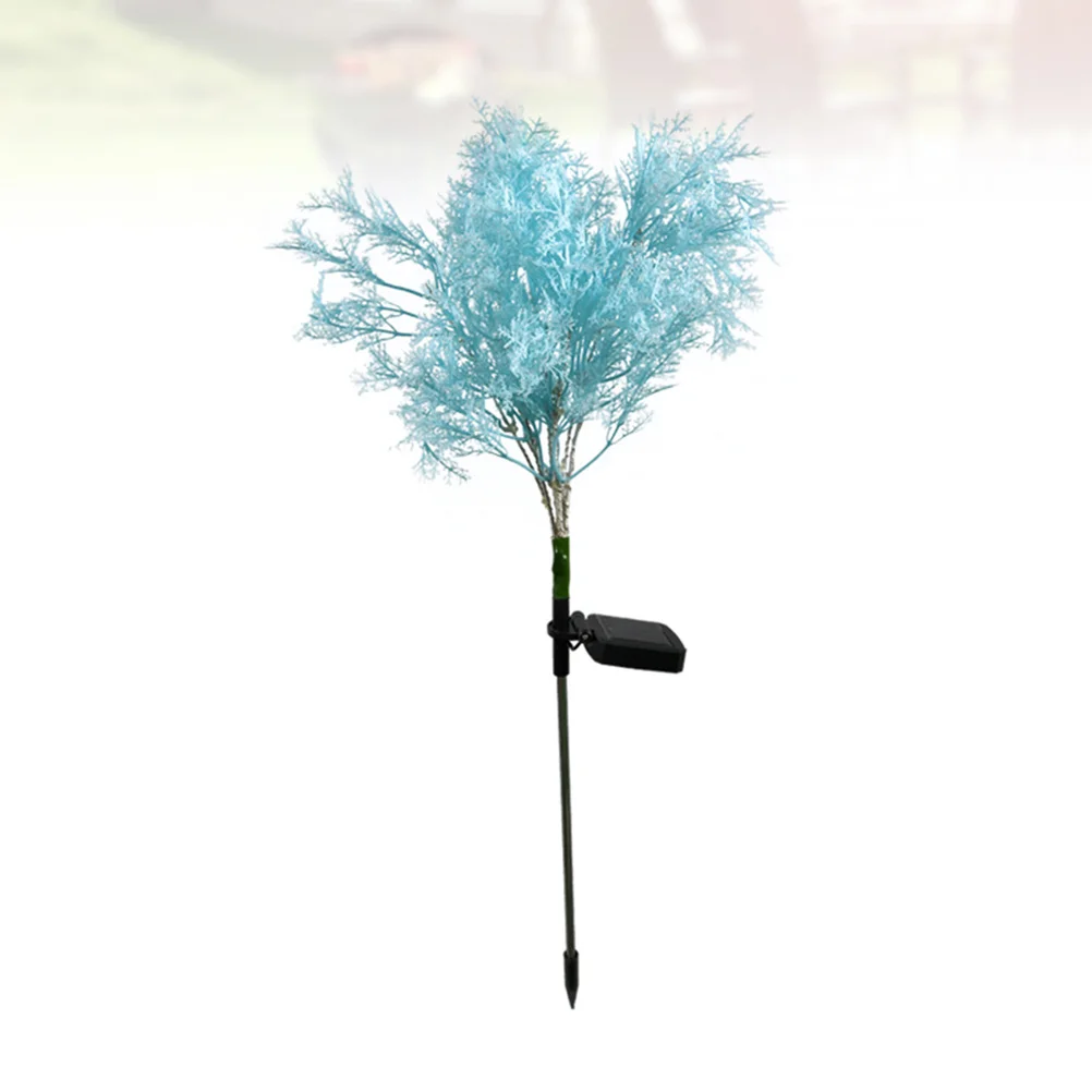 

Solar Ground Stake Lights Rime Shape Decorative Outdoor Garden Villa Waterproof Ip66 Solar Powered Energy Saving Eco Friendly
