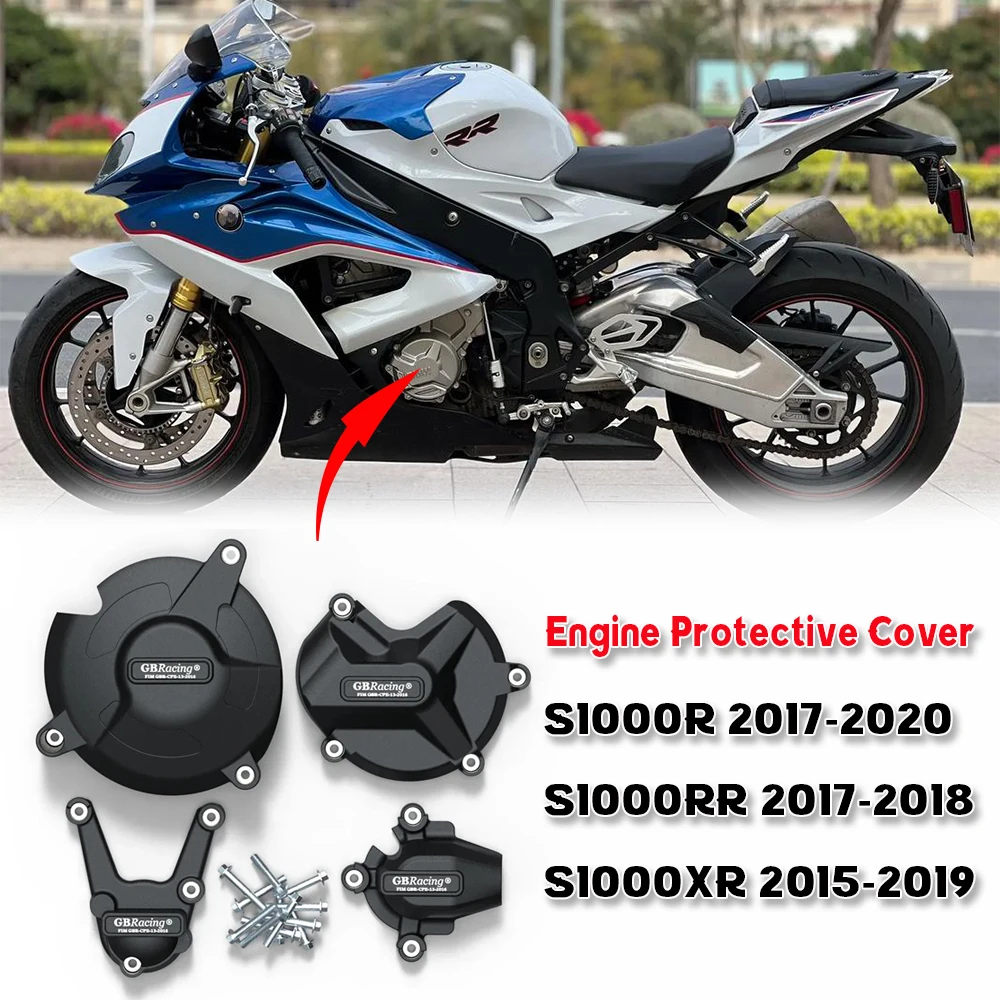 

FOR BMW S1000R S1000 R 2017-2020 & S1000RR S1000 RR 2017-2018 & S1000XR S1000 XR 2015-2019 Motorcycle Engine Protective Cover