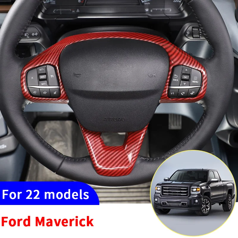 

Кнопки на рулевое колесо для 22 Ford Maverick, отделка рамы/АБС-пластик, отделка салона автомобиля, аксессуары, отделка рулевого колеса, наклейка