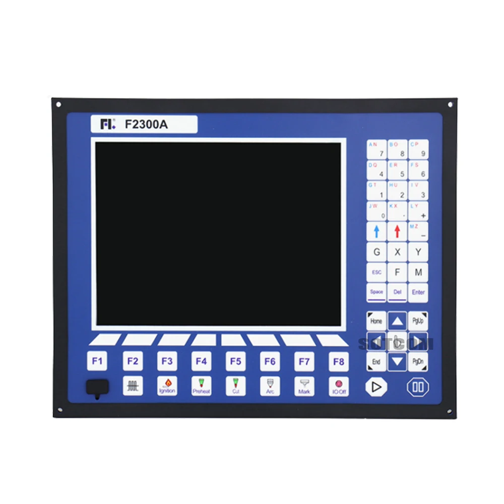 Brand New! Cnc Plasma Cutter System Fangling F2300a F2300at Flame Plasma Gantry Cutter Operating System 2-axis Controller