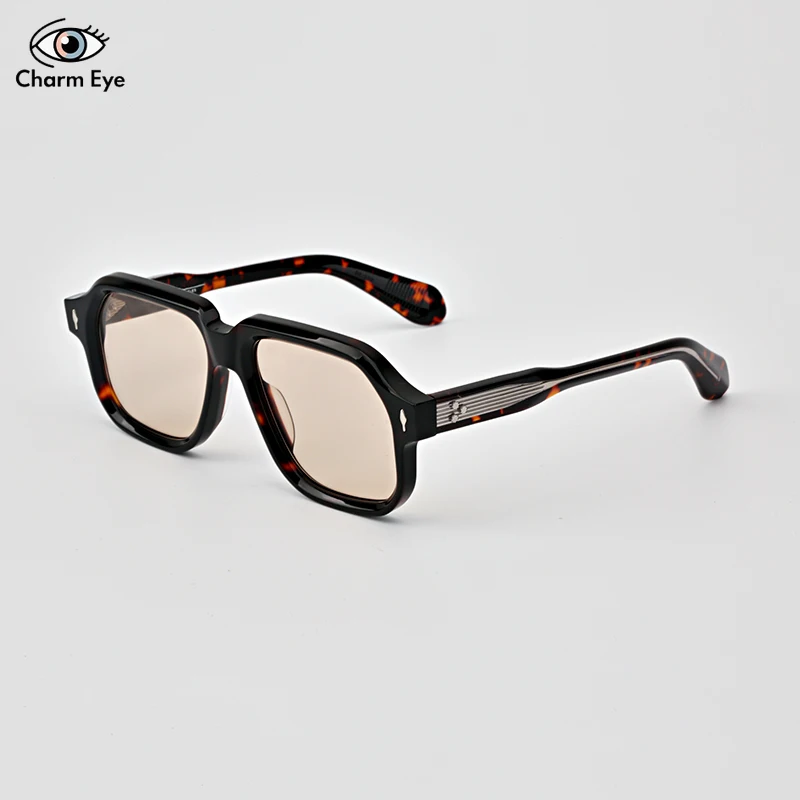 

Luxury Brand Original Sunglasses Men Top Quality Handmade Acetate Eyeglass Women Outdoor UV400 Protection Sunshade Sun Glasses