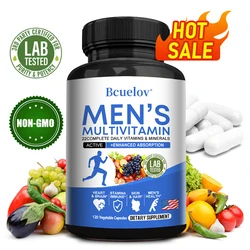 Men's Multivitamin with Vitamins A, C, D, E and Zinc for Skin, Brain, Hair, Immune Health, Vitamin B12 Calcium and More