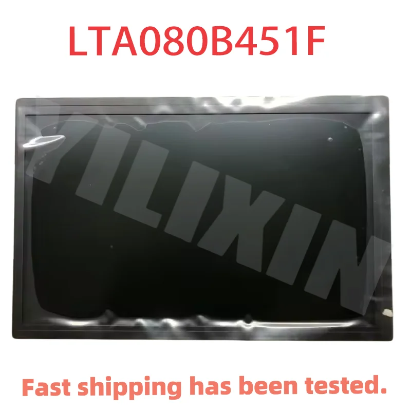 Painel de Display LCD para Frete Grátis, Novo Display LCD Original de 8.0 Polegadas LTA080B451F