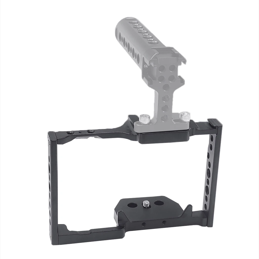 كاميرا قفص حماية جبل مع مقبض علوي قبضة لباناسونيك Lumix GH5 GH5S كاميرا صور استوديو لتقوم بها بنفسك طقم تمديد