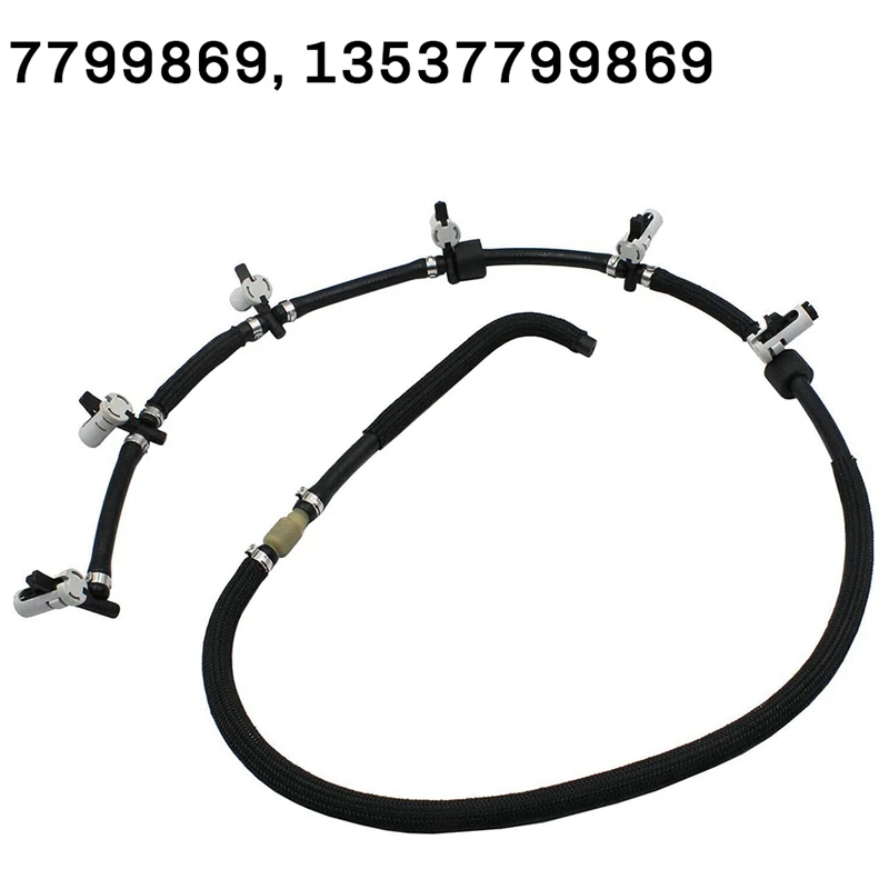 Fuel Return Pipe Fuel Injector Leak Off Hose For-BMW 3 Series E90 E91 E92 E93 7799869, 13537799869