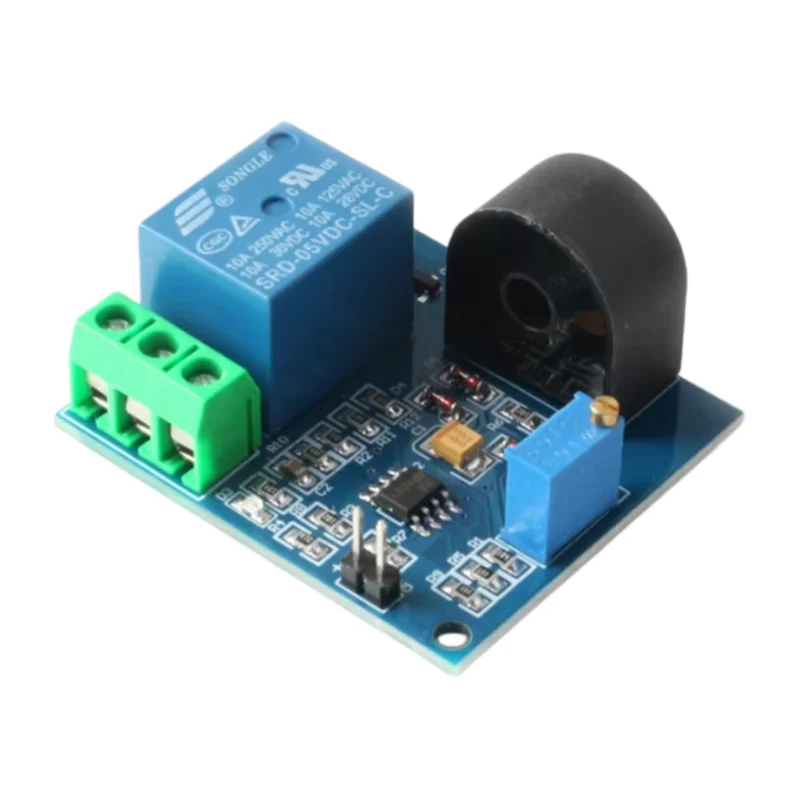 5pcs 5A Overcurrent Protection Sensor Module 5V Relay AC Current Detection Sensor