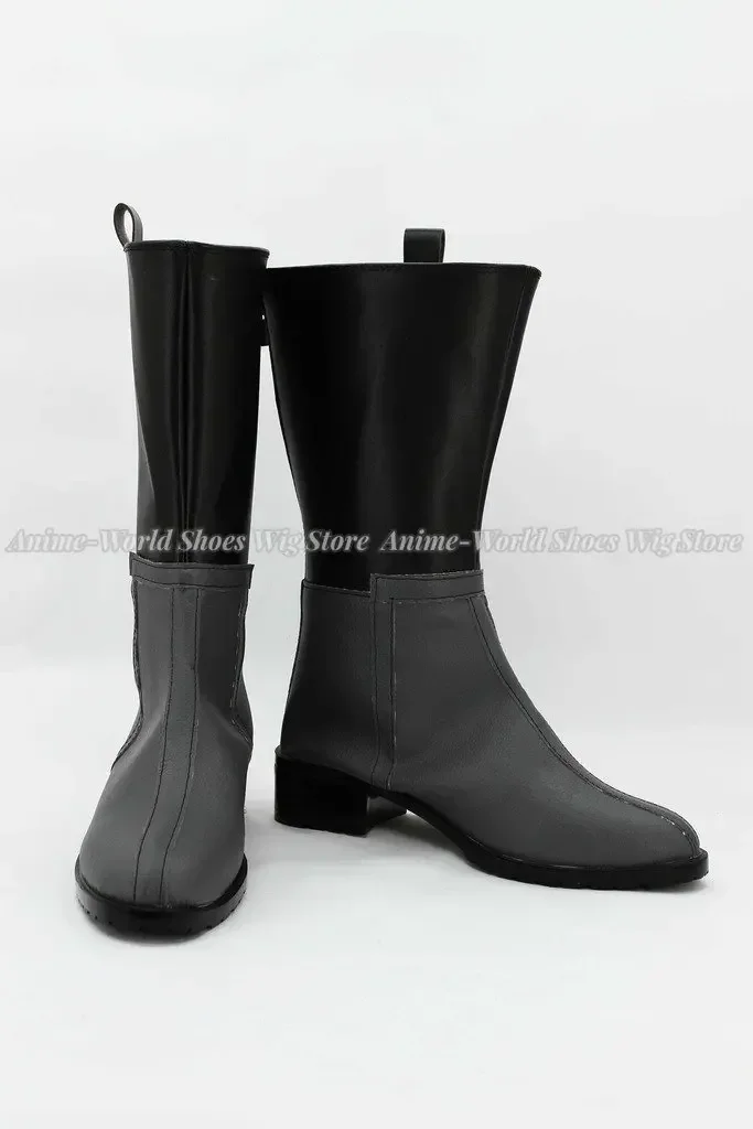 Anime   Kirishima Touka Cosplay Boots Grey Shoes Custom Made Women and Men Shoes Cosplay Accessories