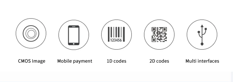 Легко встроенный 2D-сканер QR-кода шины с фиксированным креплением Сканер штрих-кода билетов с SDK