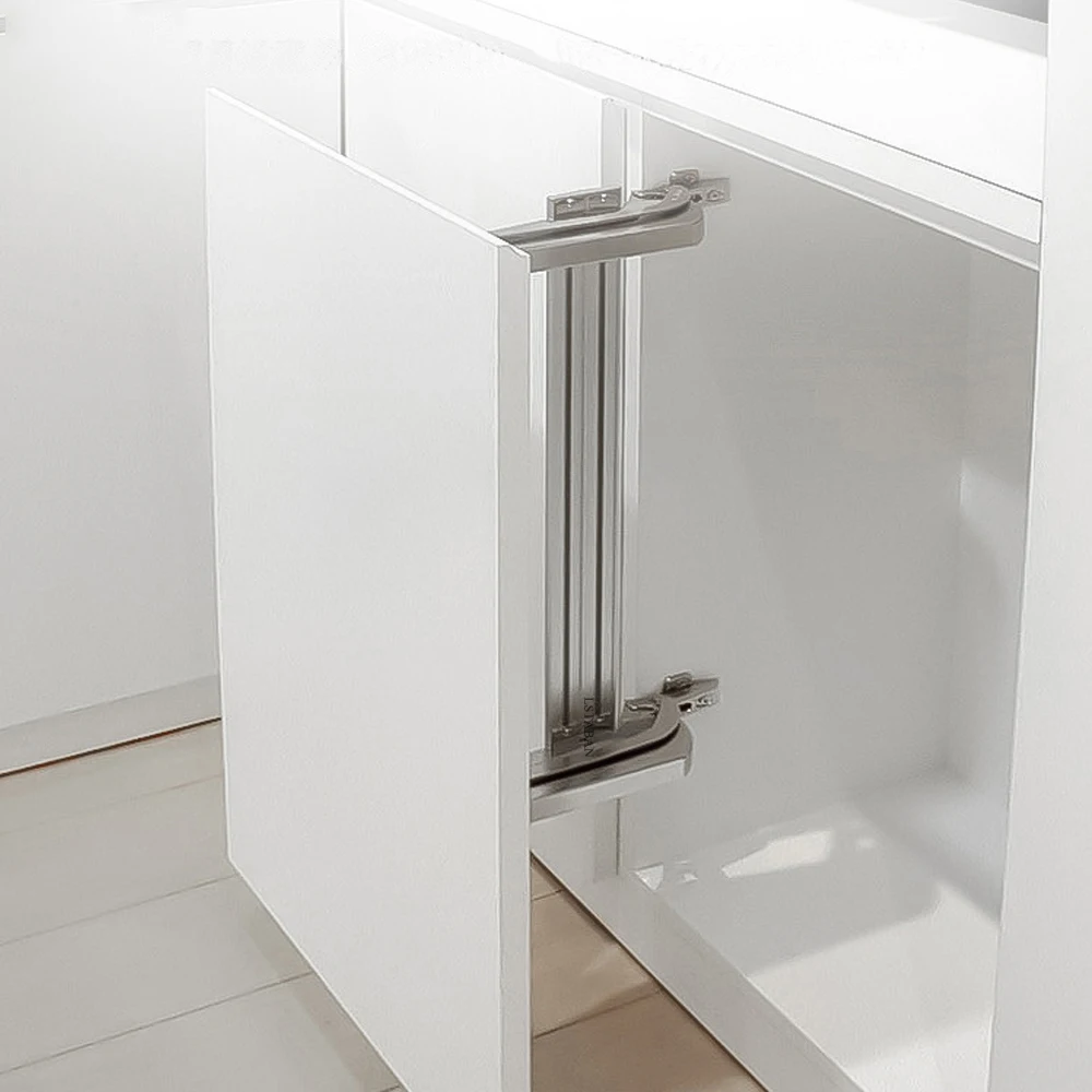 Wardrobe Folding Cabinet Lateral Sliding Door Hinge Cabinet System Damping Silent Slide Rail Opening Kitchen Bus Door Hinge