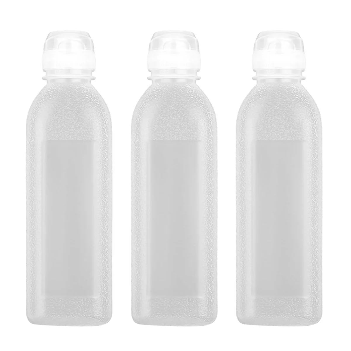 Castor Condiment Squeeze Bottles, Squeeze Bottles for Sauces, Olive Oil Dispenser, Ketchup Bottles Squeeze 3-Pack 17 Oz (500ML)