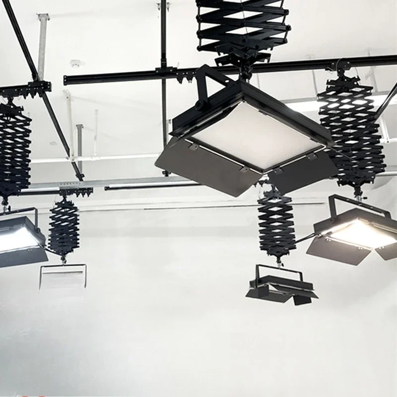 

Hanger light holder hinge boom telescopic instrument