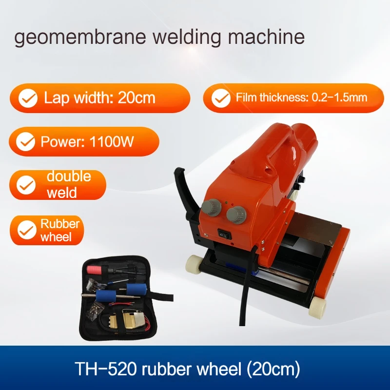 ジオジオメンブレン溶接機,熱風溶接機,hdpeシート,プラスチック製池ライナー,PVC修理,220v