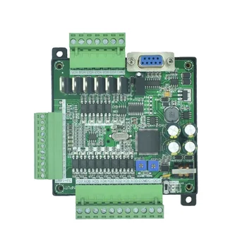 FX3U-14MR/ MT For Mitsubishi PLC industrial control board Compatible FX1N FX2N 8DI 6DO+ 6AD 2DA & RS485 RTC