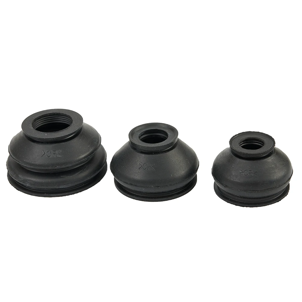 

Ball Joint Dust Boot Covers Hot Minimizing Wear Part Replacement Replacing Rubber Set Assembly Black Tie Rod End