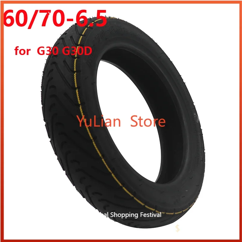 Новая 10-дюймовая бескамерная шина для электрического скутера Ninebot Max G30 G30D 60/70-6,5, запасные части для передней и задней шины