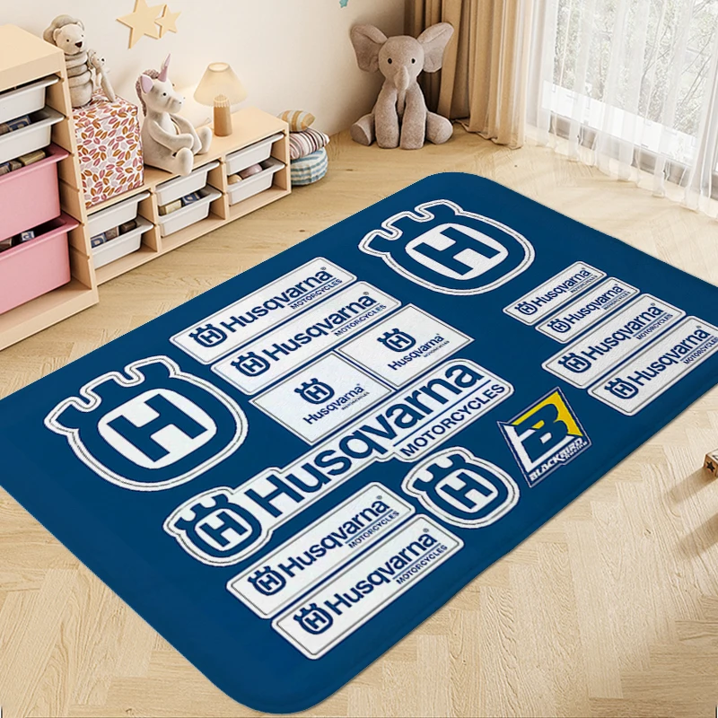 Bath Mat A-Husqvarnas Aesthetic Washable Non-slip Kitchen Mats Useful Things for Home Entrance Mats Outdoor Entrance Doormat