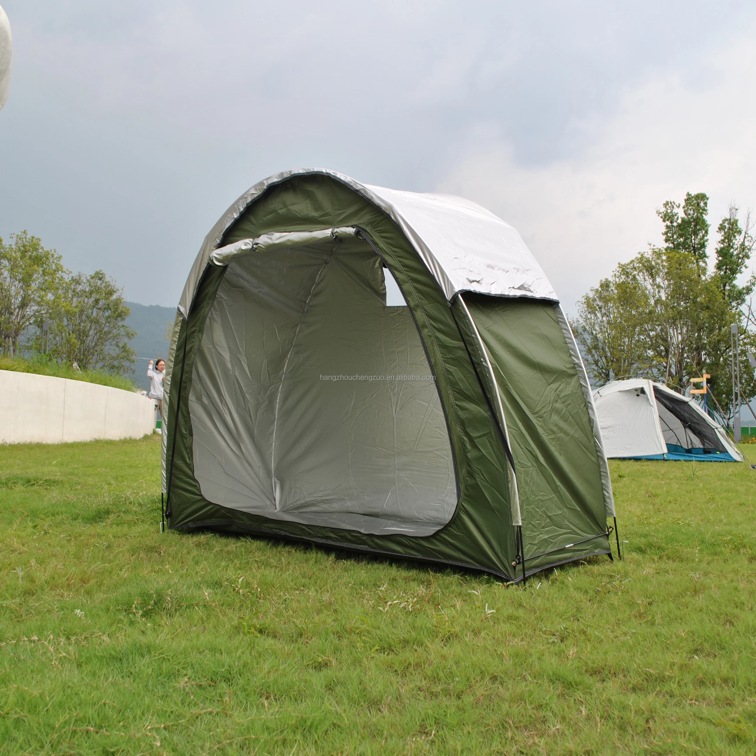 

CZX-437 2 Велосипедная палатка Велосипедный сарай с дизайном окна Открытый кемпинг Наружная палатка для хранения вещей