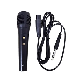 3.5mm 6.5mm Wired Dynamic Microphone Professional Handheld Mic Noise Reduction Microphone For KTV Karaoke Laptop Computer