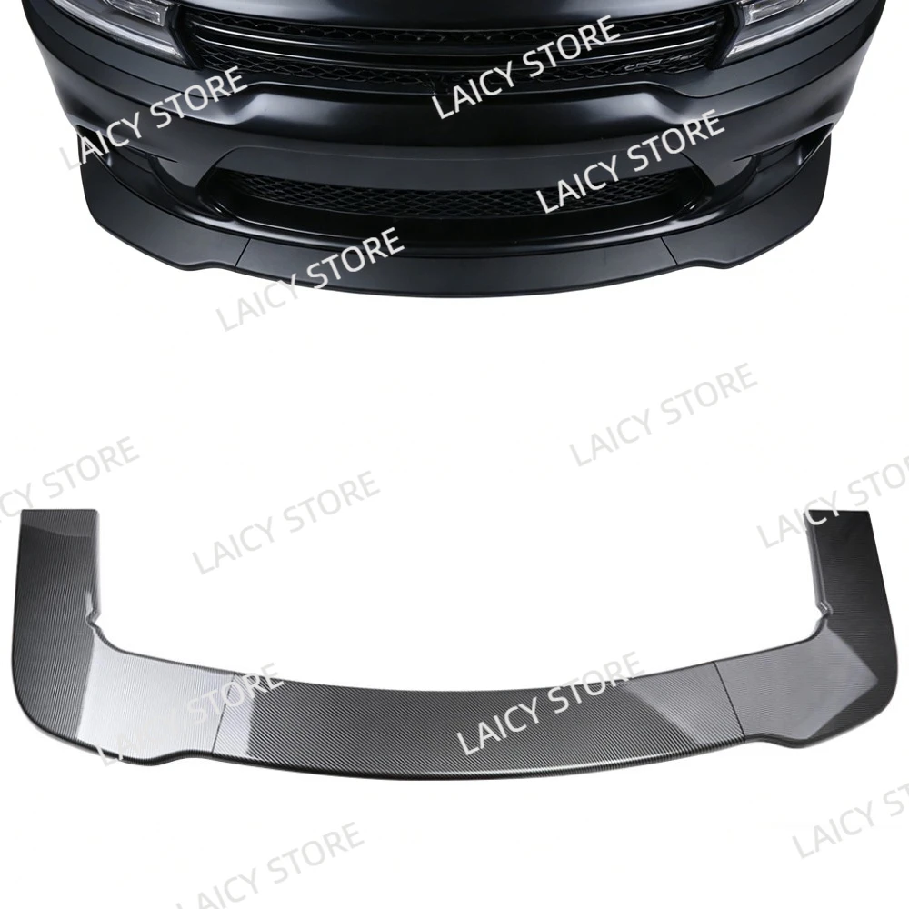 

LAICY For Challenger SRT RT SXT 2011-2022 Car Front Bumper Chin Lip Spoilers Lower Body Kits Splitter Skirt Diffuser Guard Cover