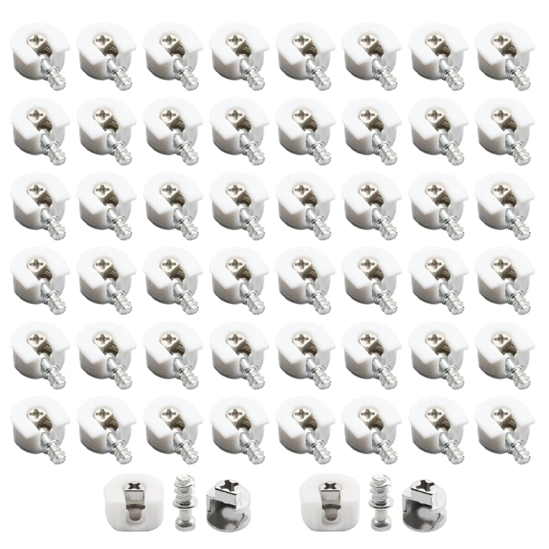 50Pcs U Shelf Support Pins Woodworking Metal Cupboard Hinges Assembly Thickened Plate Support Clips Enduring
