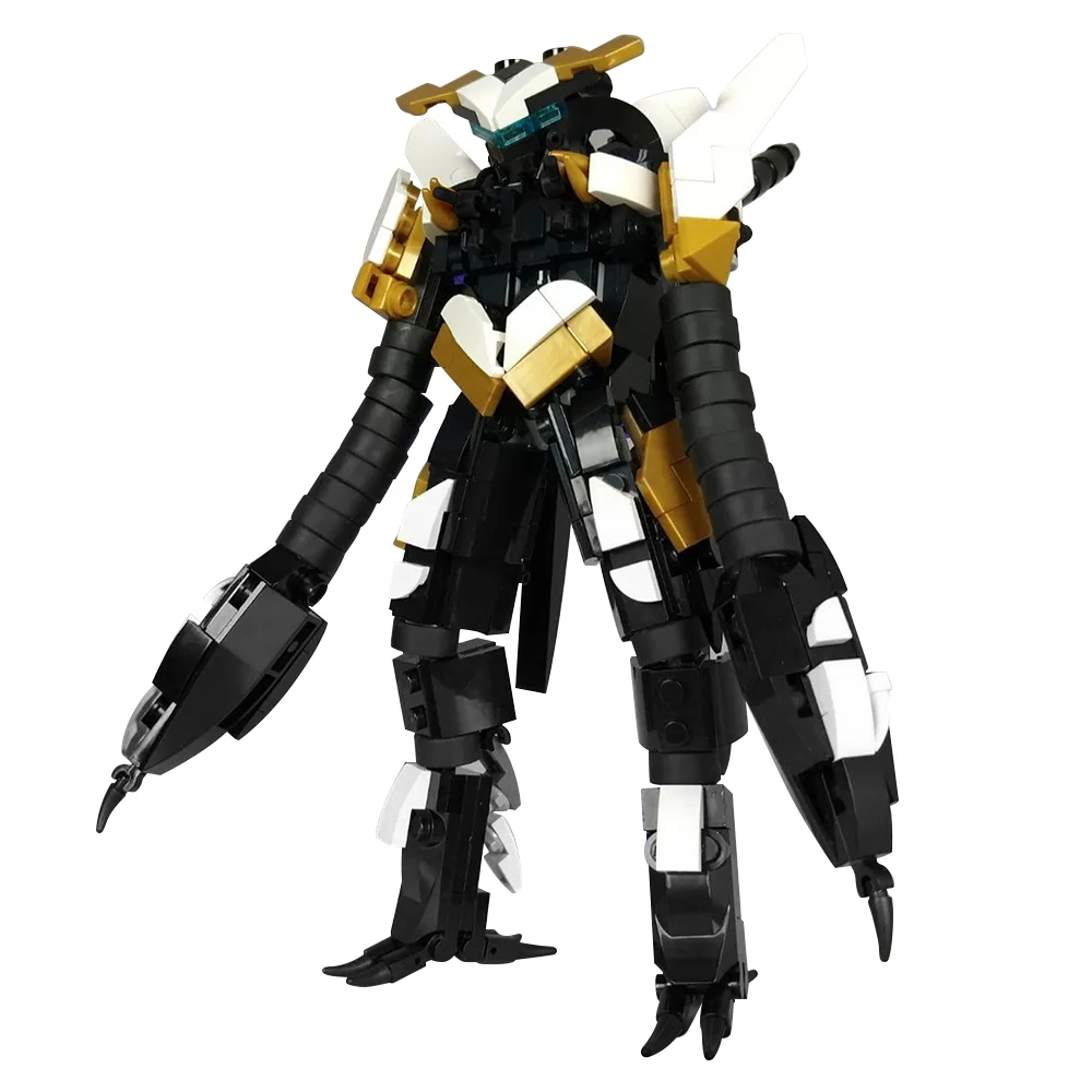 MOC Gaming Mecha Robots Spectres Primes Model Building Blocks Horizoned Action Figures Monster Bricks Toys for Children Gift