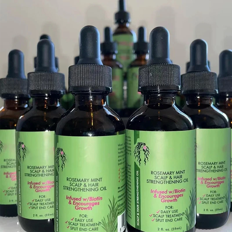 모발 성장 로즈마리 민트 스플릿 엔드, 건조 영양 트리트먼트, 대머리 강화, 탈모 방지, 에센셜 오일 재성장 헤어 마스크