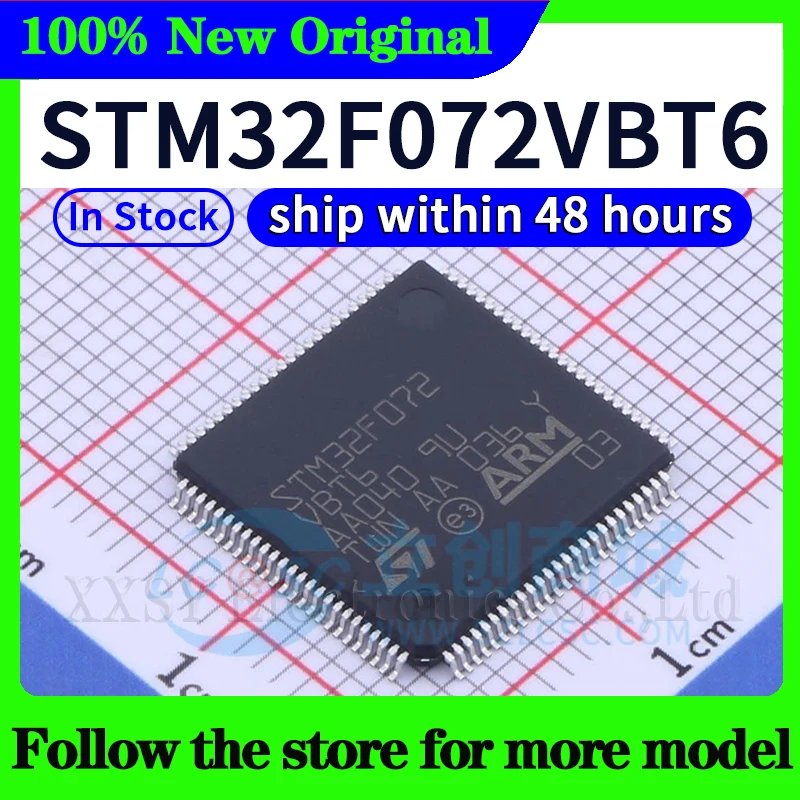 STM32F072C8T6 STM32F072CBT6 STM32F072CBU6 STM32F072RBT6 STM32F072R8T6 STM32F072C8U6 STM32F072VBT6 High quality New
